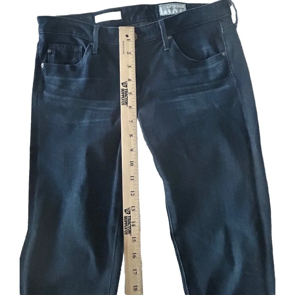 AG Adriano Goldschmied Jeans Womens 27 Blue The legging Ankle Super Skinny Sz 4 - Picture 3 of 10